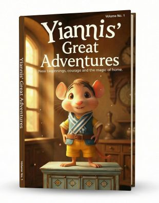 Yiannis’ Great Adventures Vol 1 - New beginnings, courage and the magic of home.