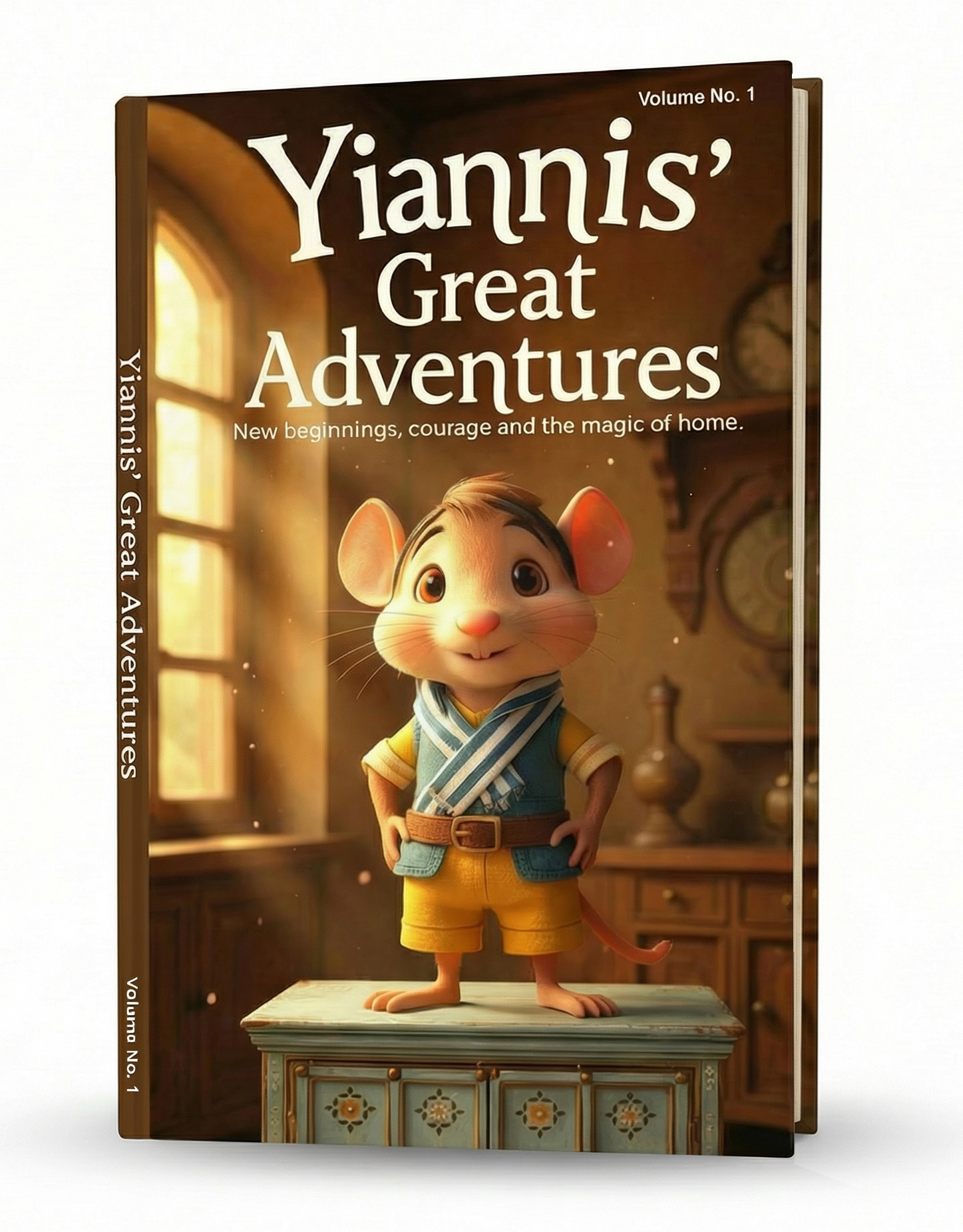 Yiannis’ Great Adventures Vol 1 - New beginnings, courage and the magic of home.