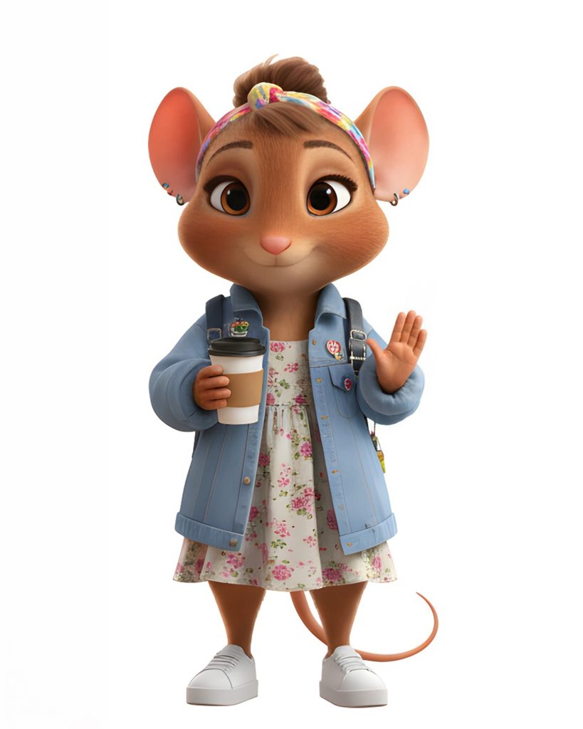 Ruby - Yiannis' Great Adventures children's book character