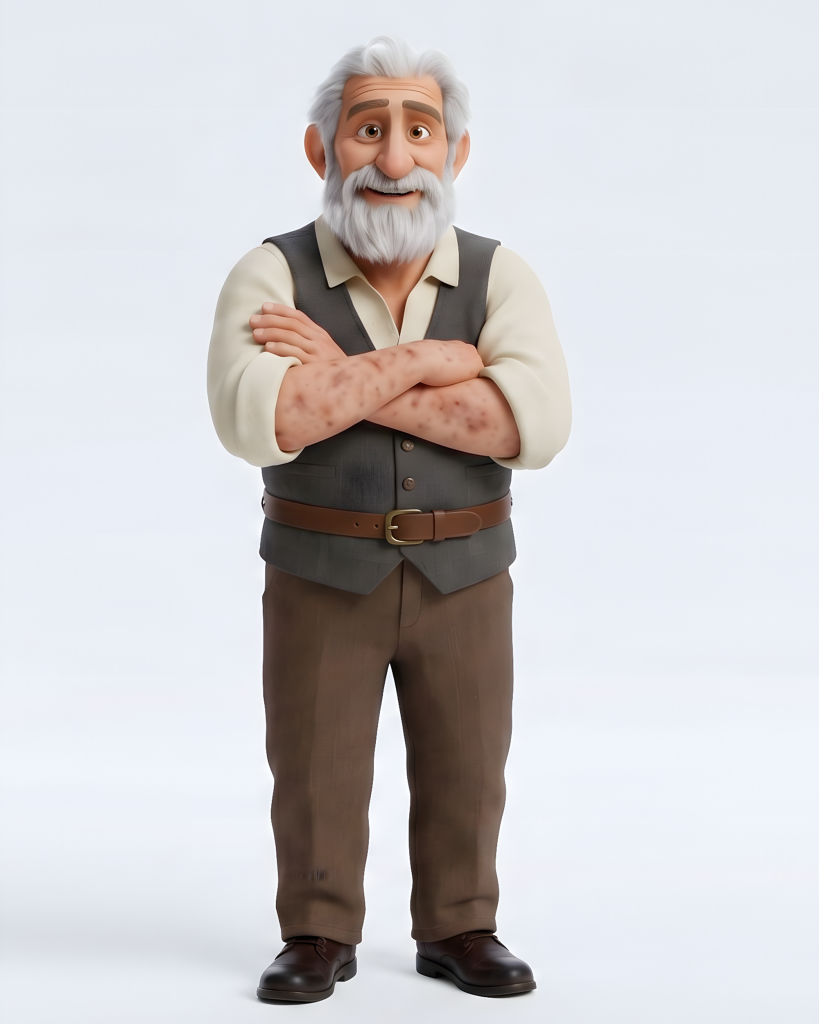 The Shopkeeper - Yiannis' Great Adventures children's book character